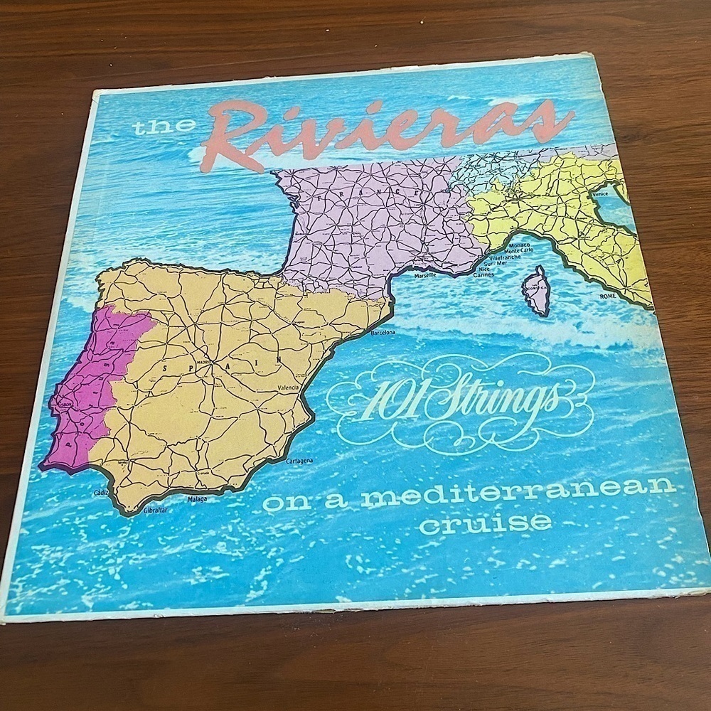 101 Strings The Rivieras Vinyl Record